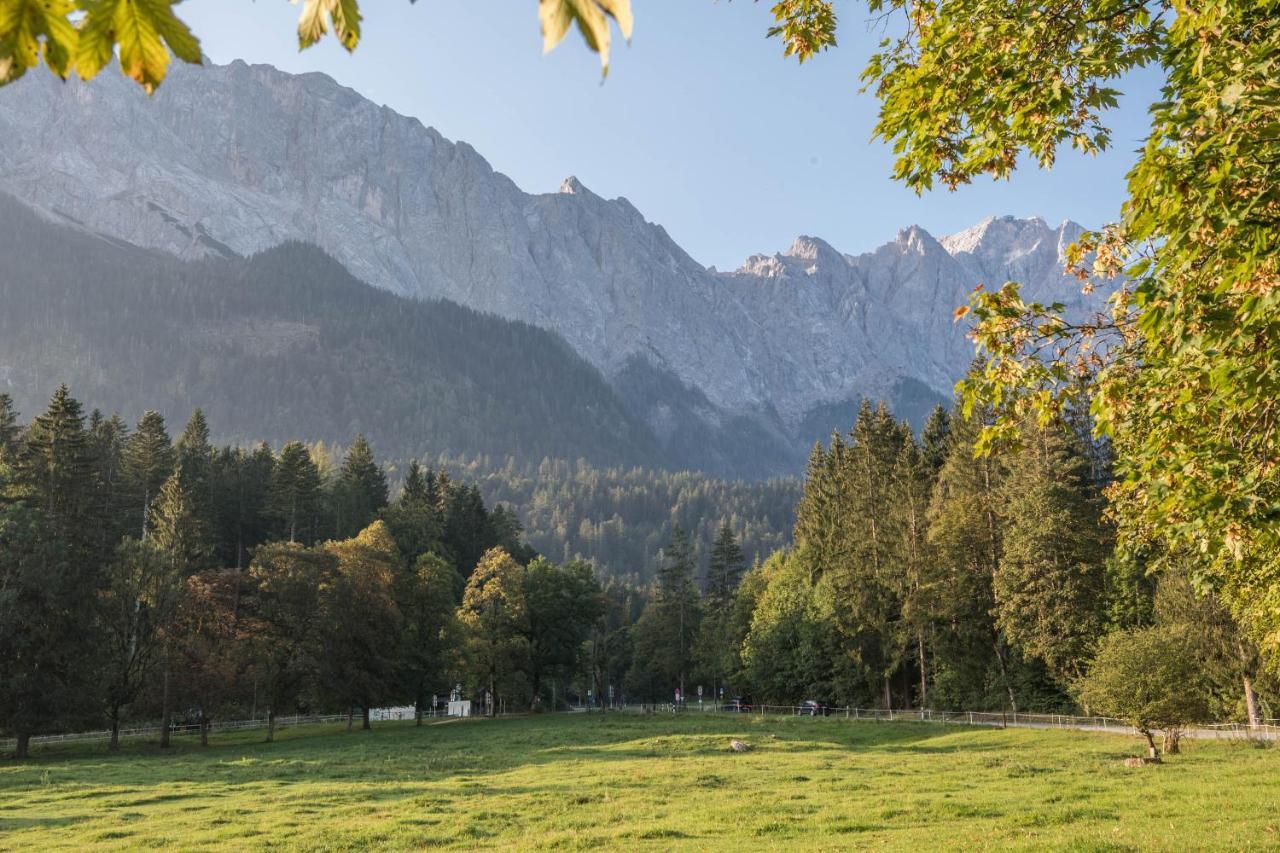 Ferienwohnung Zugspitznest Грайнау Экстерьер фото